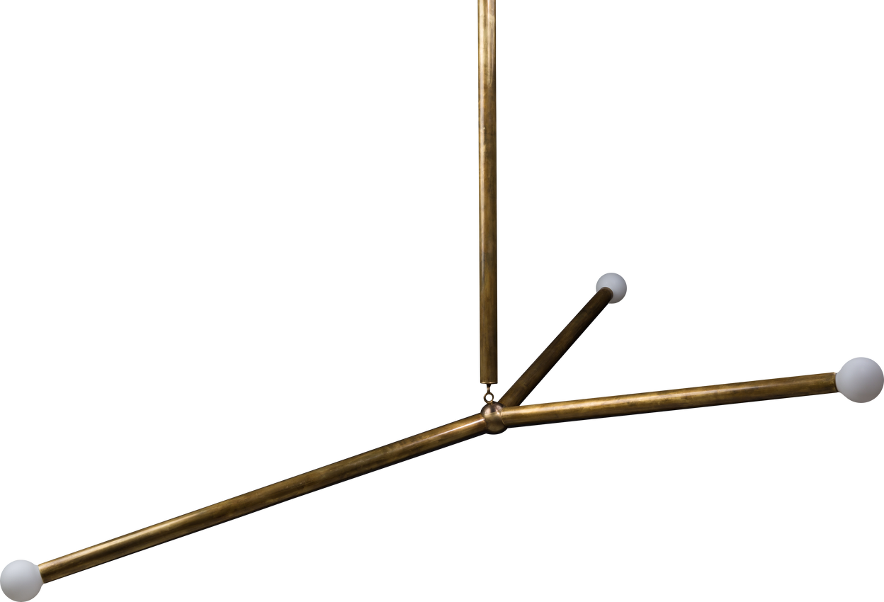 Arrow, light, Brass, Calf Skin, Matte Python, Fritz Porter, Design Collective