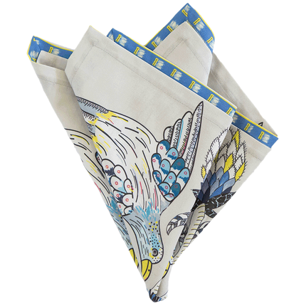 Pair of Bird Crossing Napkins