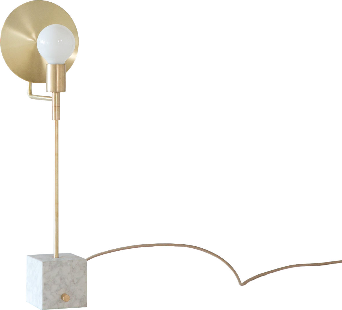 Orbit Table Lamp, Lighting, Modern, Gold, Fritz Porter, Design Collective 
