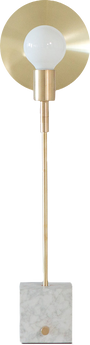 Orbit Table Lamp, Lighting, Modern, Gold, Fritz Porter, Design Collective 