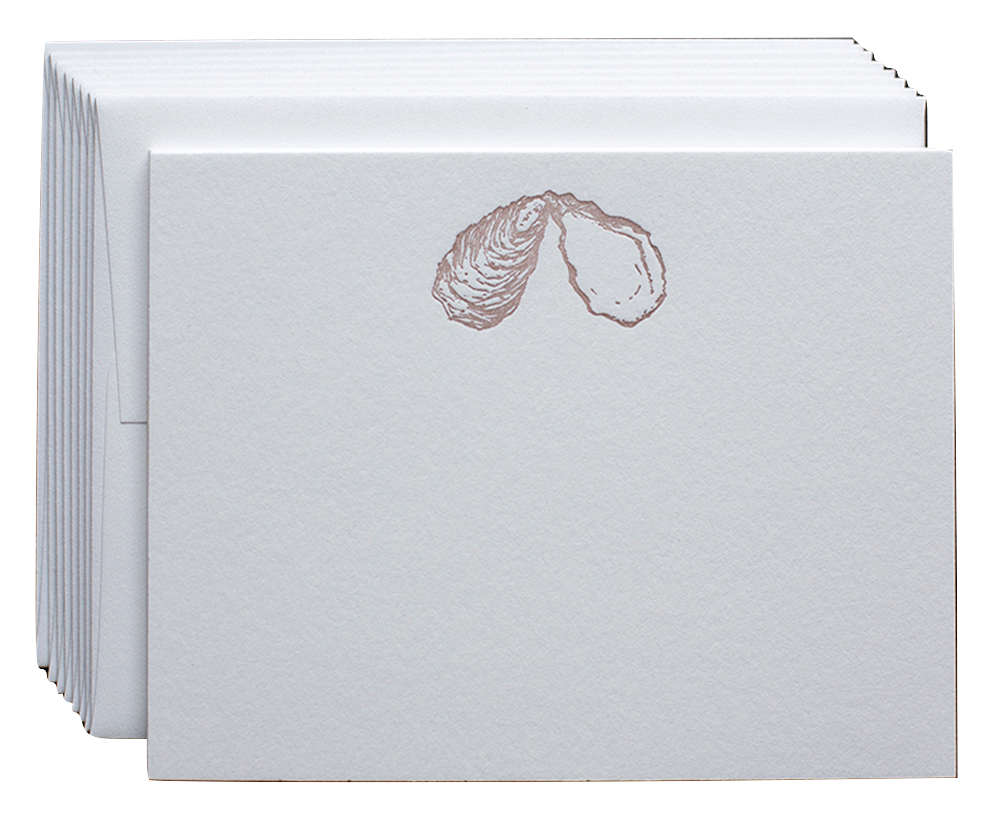 Oyster Note Cards