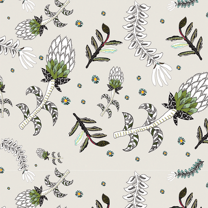 Protea Fields Desert Fabric