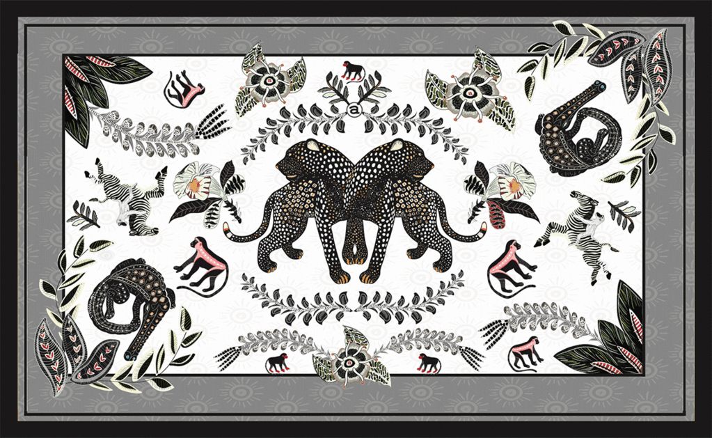 Royal Leopard Tablecloth