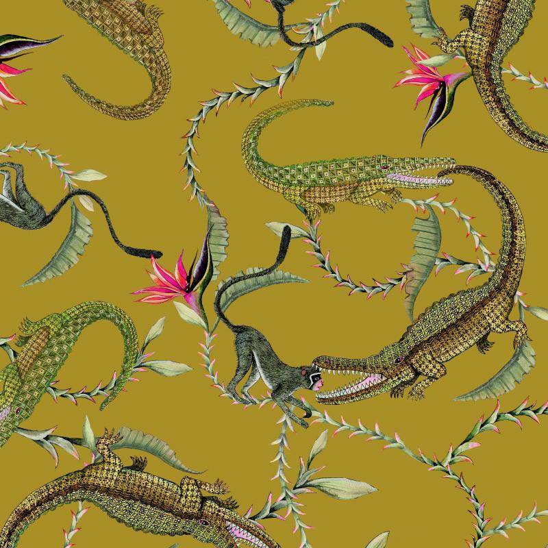 River Chase Swamp Fabric