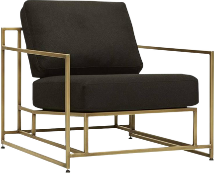 Inheritance Arm Chair, Stephen Kenn Furniture, Furniture, Brass, Modern, Design Collective, Fritz Porter
