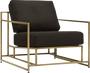 Inheritance Arm Chair, Stephen Kenn Furniture, Furniture, Brass, Modern, Design Collective, Fritz Porter