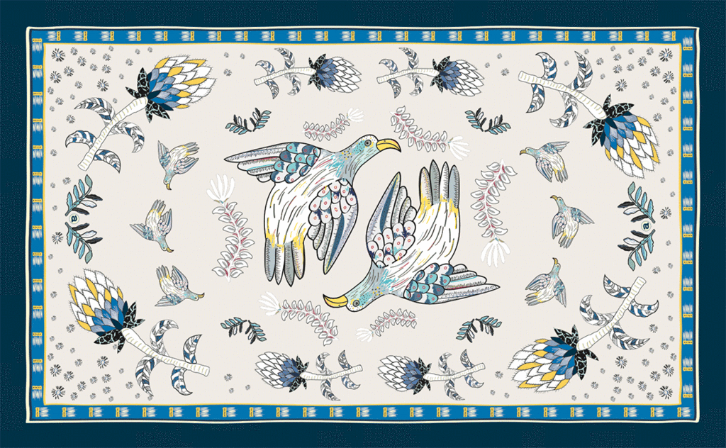 Bird Fynbos Tablecloth