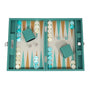 Imitation Leather Backgammon Set - Medium