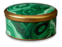 Malachite Round Box