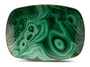 Malachite Rectangular Tray - Small