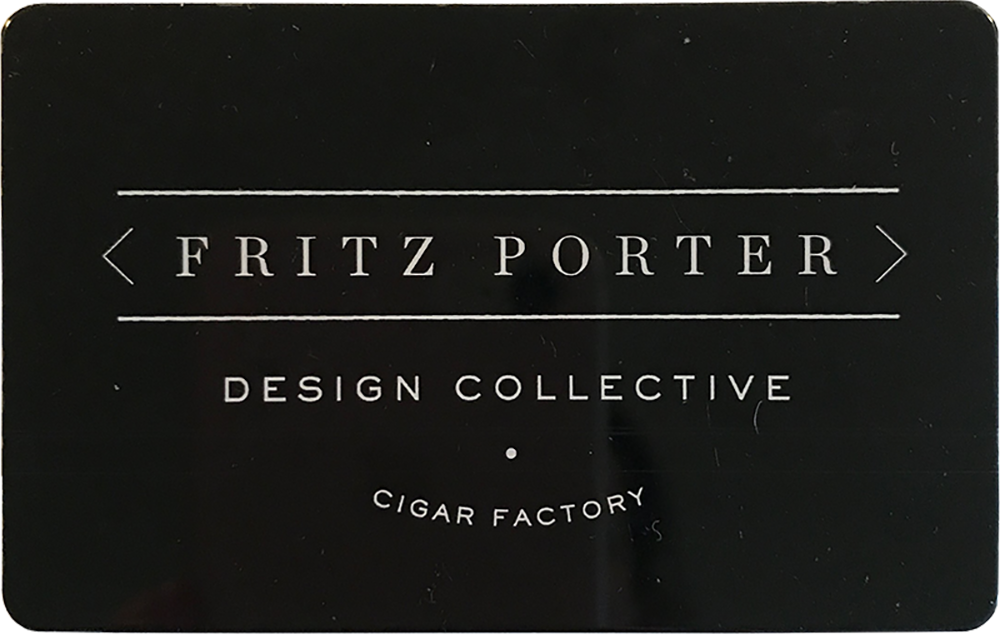 Fritz Porter Gift Card, Holiday Gift Guide, Fritz Porter Design Collective