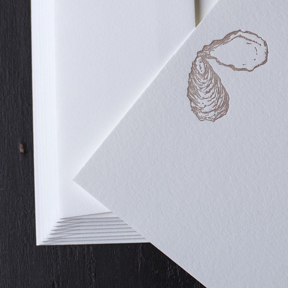 Oyster Note Cards