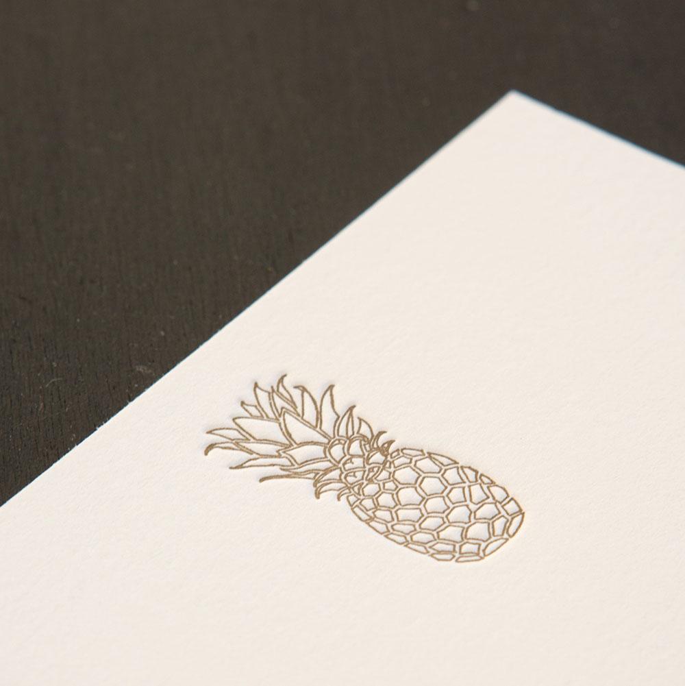Pineapple Note Card Set