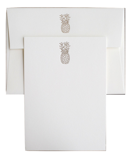 Pineapple Note Card Set